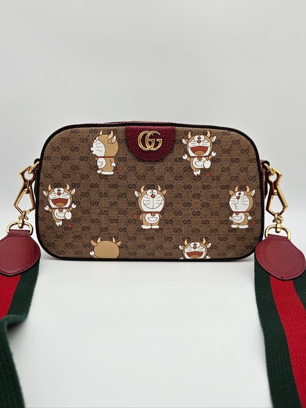Authentoc Gucci GG Supreme Doraemon Collaboration #4438M